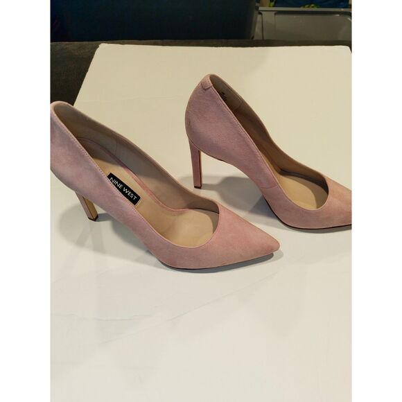 Women's Nine West Pink 4 Inch Pointed Heels 9M - Picture 5 of 5